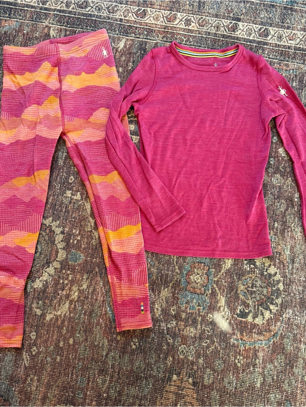 Smartwool Girls' Merino 250 base layer set